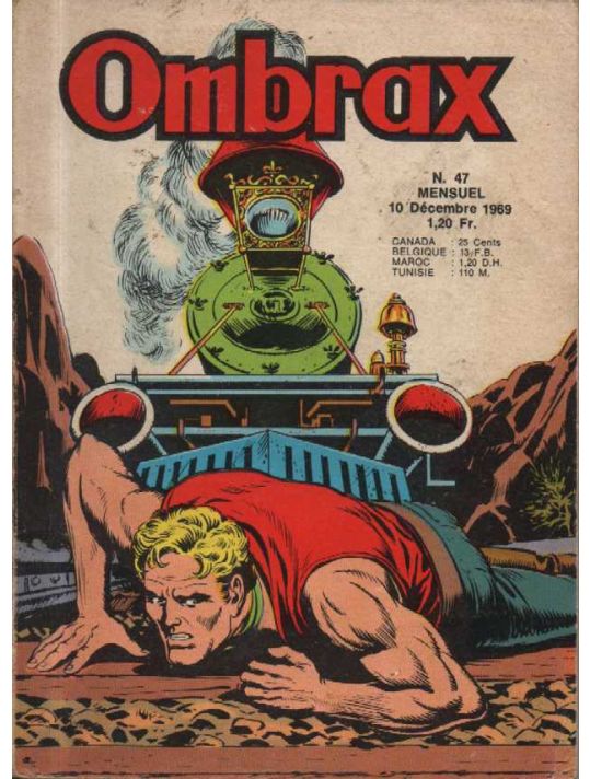 Ombrax tome 47 - La fin des rebelles (éd. 1969) main product photo