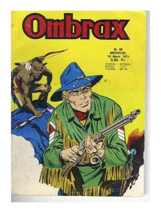 Ombrax tome 98 - Panique à San Diego (éd. 1974) main product photo