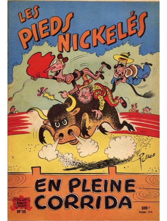 Les Pieds Nickelés (3e série) (1946-1988) tome 35 - Les Pieds Nickelés en pleine corrida main product photo
