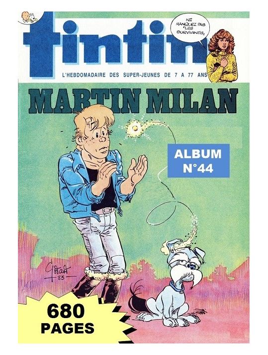 Recueil Tintin nouveau tome 44 main product photo