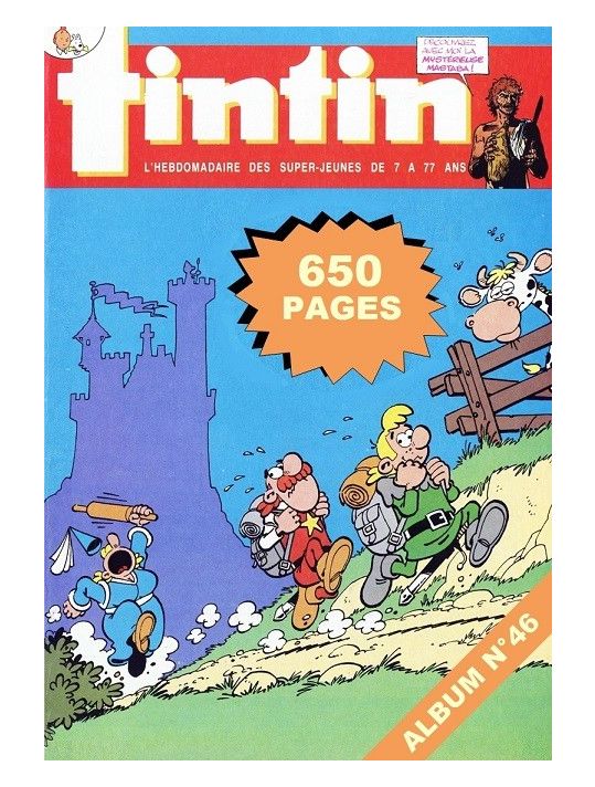 Recueil Tintin nouveau tome 46 main product photo