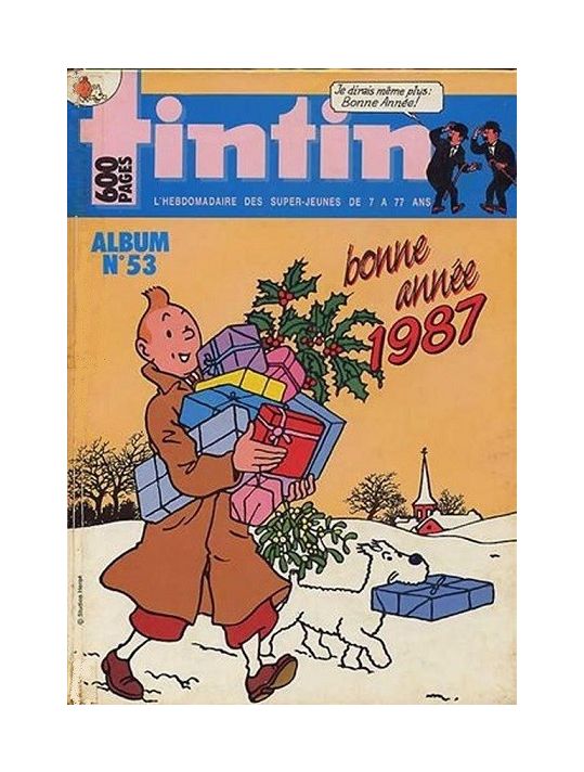Recueil Tintin nouveau tome 53 main product photo