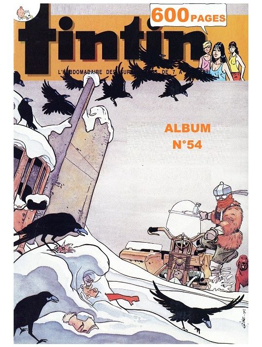Recueil Tintin nouveau tome 54 main product photo
