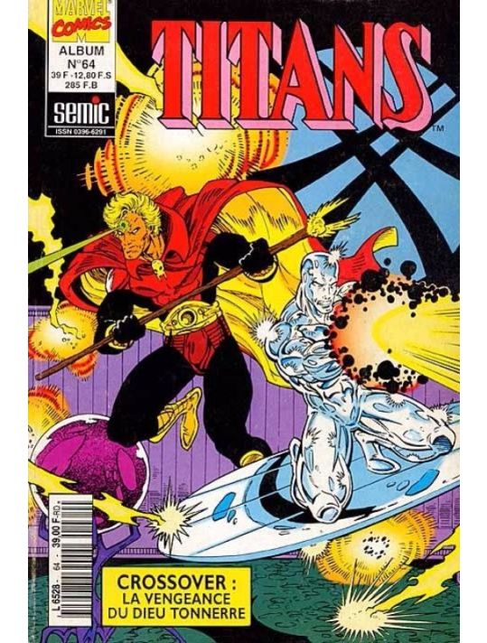 Titans - Album N°64 (du n°190 au n°192) (éd. 1995) main product photo