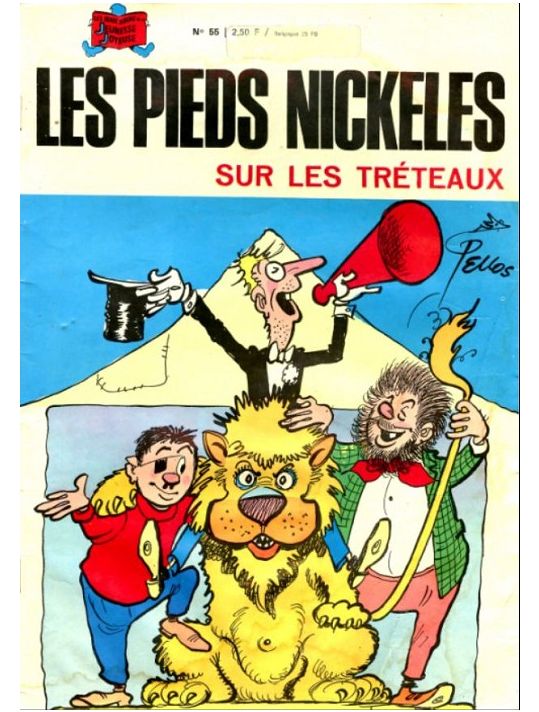 Les Pieds Nickelés (3e série) (1946-1988) tome 55 - Les pieds nickelés sur les tréteaux main product photo
