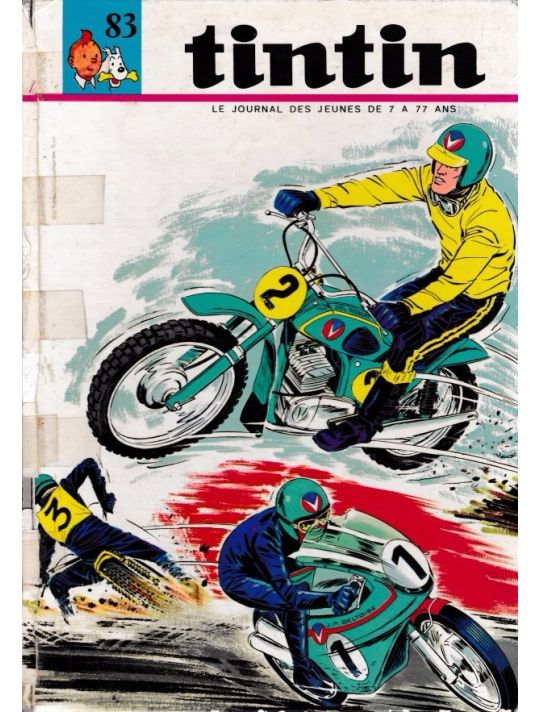 (Recueil) Tintin (Album du journal - Édition française) tome 83 - Tintin abum du journal (éd. 1970) main product photo