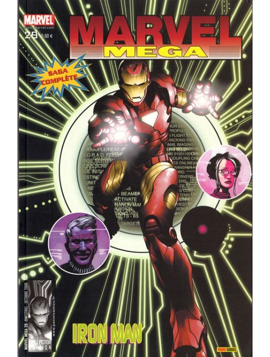 Marvel Méga tome 29 - Iron man : l'inévitable (éd. 2006) main product photo