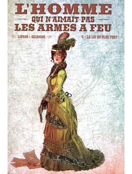 L'homme qui n'aimait pas les armes à feu - tirage de tête tome 4 - La loi du plus fort main product photo