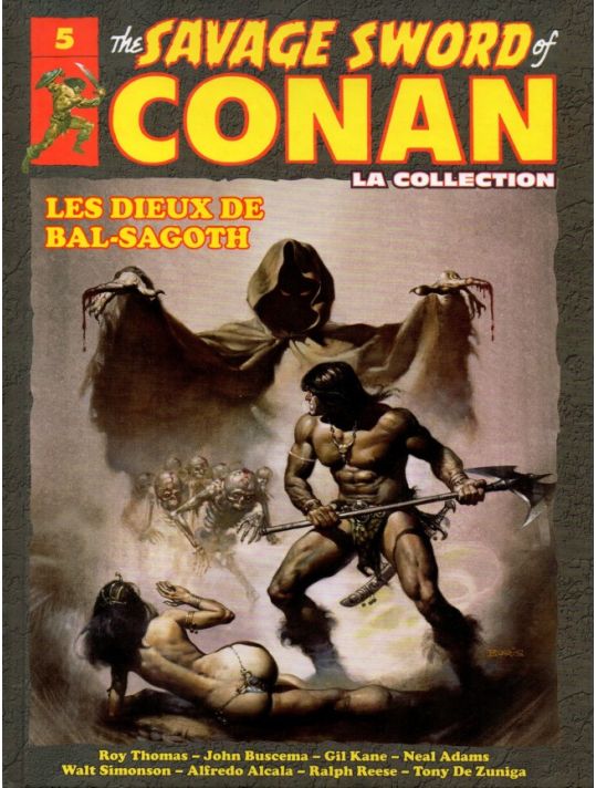 Savage Sword of Conan (The) - La Collection (Hachette) tome 5 - Les dieux de Bal-Sagoth (éd. 2017) main product photo