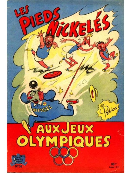 Les Pieds Nickelés (3e série) (1946-1988) tome 36 - Les Pieds Nickelés aux Jeux Olympiques main product photo