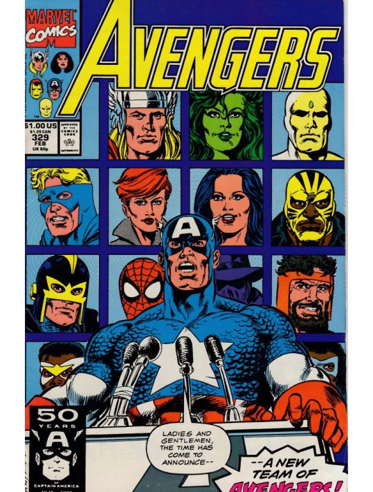 Avengers VO (1963) tome 329 - Starting line-up (éd. 1991) main product photo