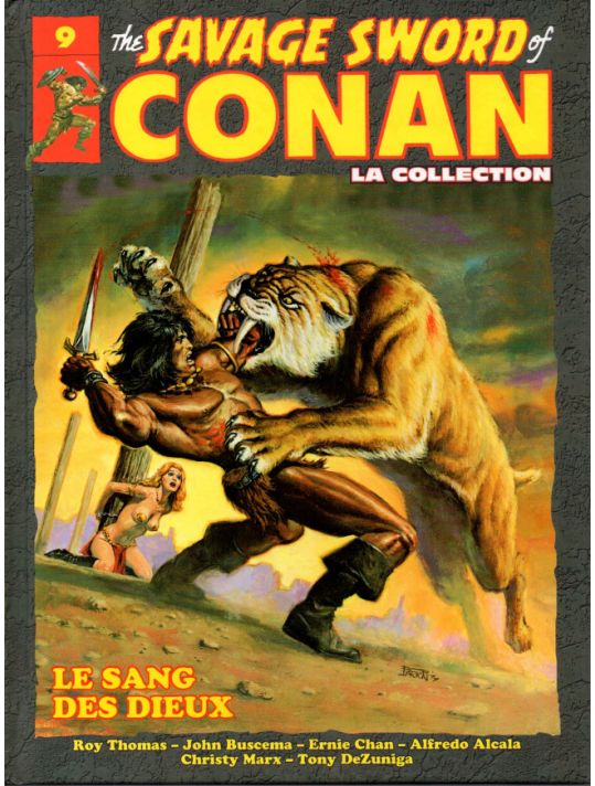 Savage Sword of Conan (The) - La Collection (Hachette) tome 9 - Le sang des dieux (éd. 2018) main product photo