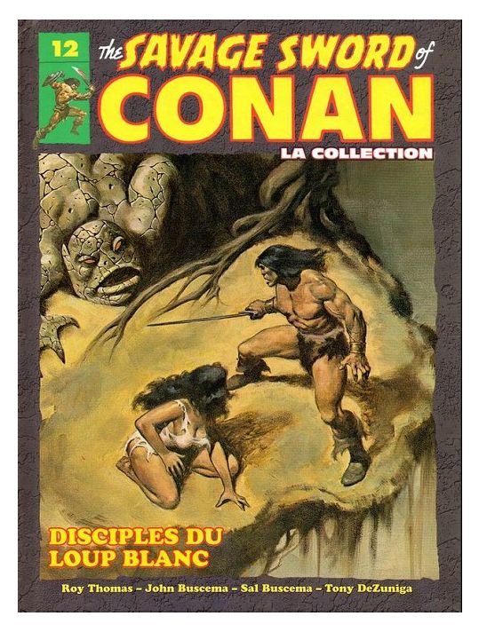 Savage Sword of Conan (The) - La Collection (Hachette) tome 12 - Disciples du loup blanc (éd. 2018) main product photo