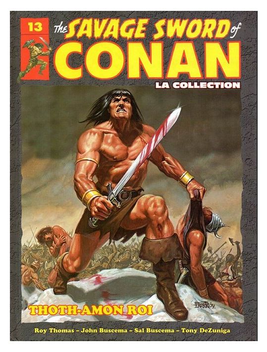 Savage Sword of Conan (The) - La Collection (Hachette) tome 13 - Thoth-amon roi (éd. 2018) main product photo