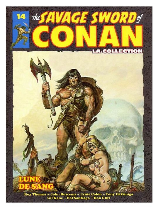 Savage Sword of Conan (The) - La Collection (Hachette) tome 14 - Lune de sang (éd. 2018) main product photo