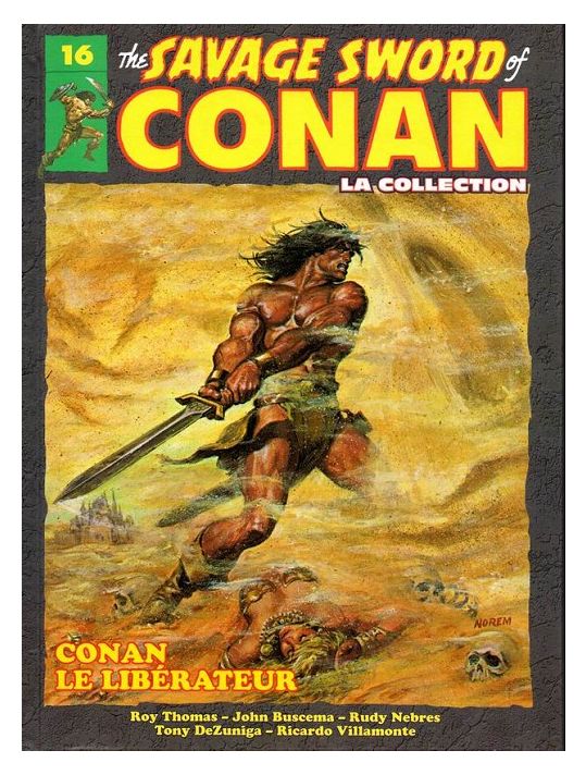 Savage Sword of Conan (The) - La Collection (Hachette) tome 16 - Conan le libérateur (éd. 2018) main product photo