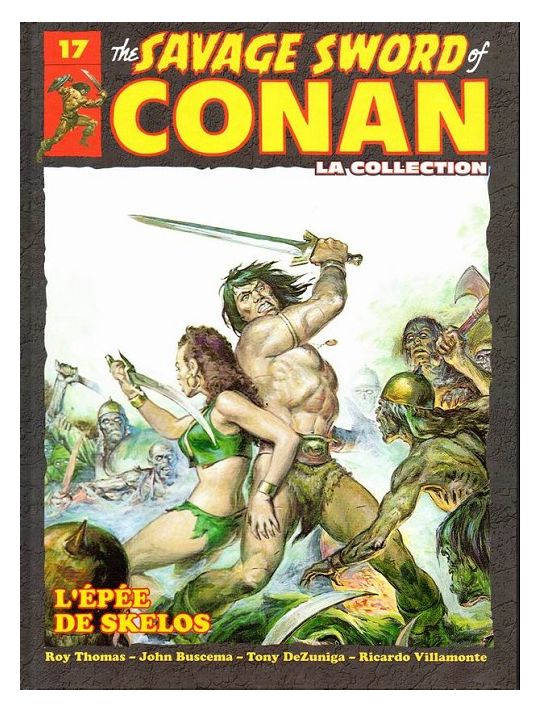 Savage Sword of Conan (The) - La Collection (Hachette) tome 17 - L'epée de skelos (éd. 2018) main product photo