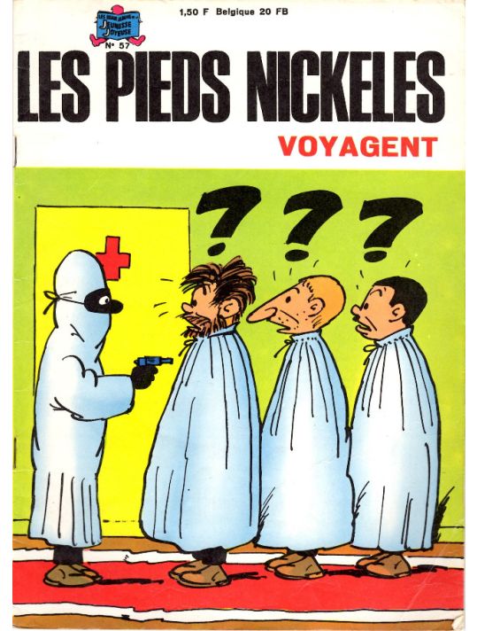 Les Pieds Nickelés (3e série) (1946-1988) tome 57 - Les Pieds Nickelés voyagent main product photo