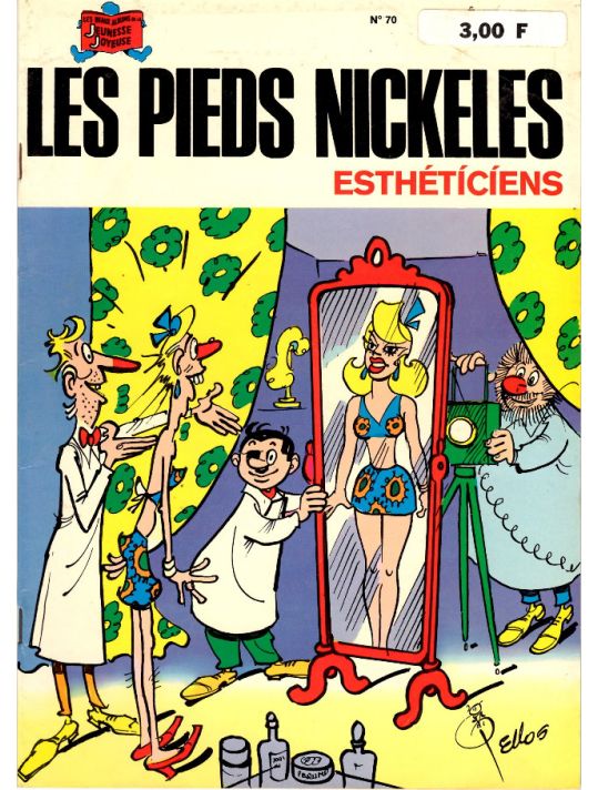 Les Pieds Nickelés (3e série) (1946-1988) tome 70 - Les Pieds Nickelés esthéticiens main product photo
