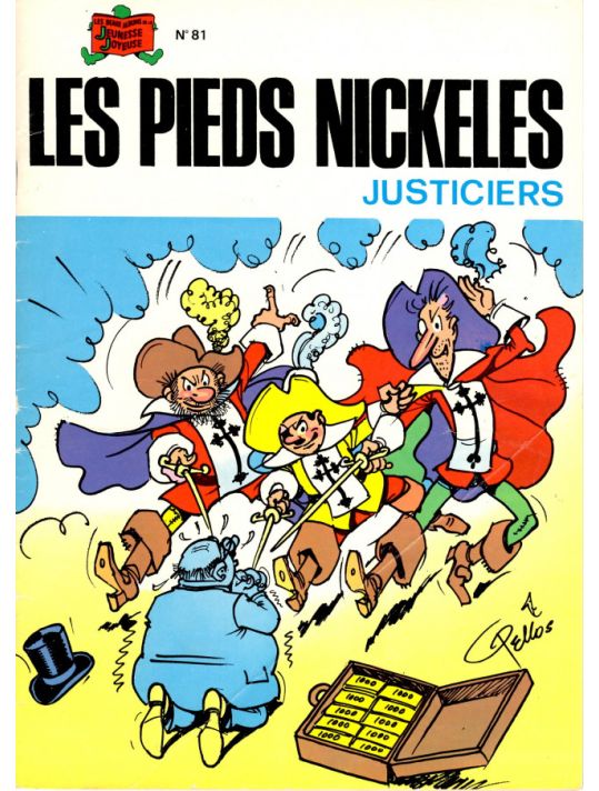 Les Pieds Nickelés (3e série) (1946-1988) tome 81 - Les Pieds Nickelés justiciers main product photo