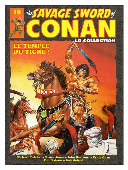 Savage Sword of Conan (The) - La Collection (Hachette) tome 19 - Le temple du tigre ! (éd. 2018) main product photo