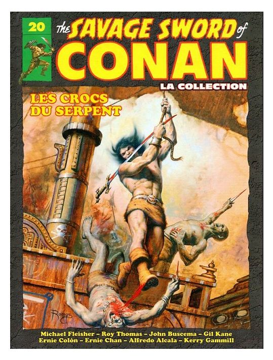 Savage Sword of Conan (The) - La Collection (Hachette) tome 20 - Les crocs du serpent (éd. 2018) main product photo