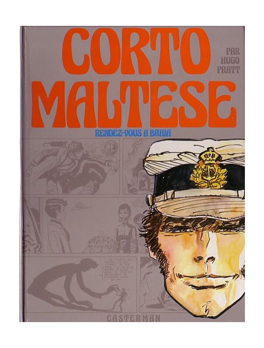 Corto Maltese (première série cartonnée) tome 1 - Rendez-vous à Bahia (éd. 1973) main product photo