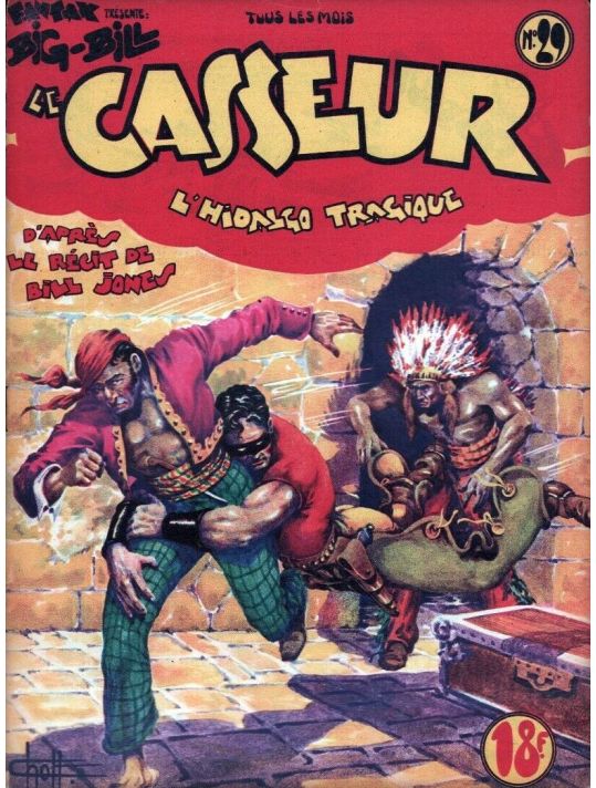 Big Bill le casseur tome 29 - L'hidalgo tragique (éd. 1949) main product photo