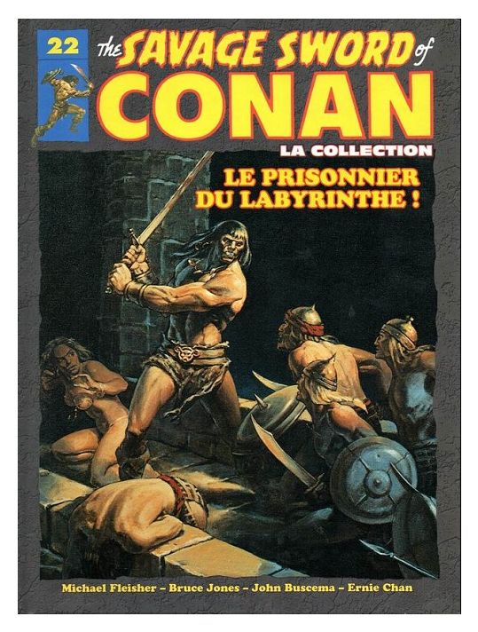Savage Sword of Conan (The) - La Collection (Hachette) tome 22 - Le prisonnier du labyrinthe ! (éd. 2018) main product photo
