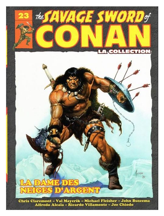 Savage Sword of Conan (The) - La Collection (Hachette) tome 23 - La dame des neiges d'argent (éd. 2018) main product photo