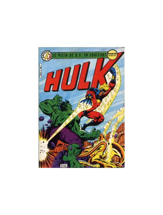 Hulk (5e Série - Arédit - Flash Nouvelle Formule) tome 11 - Le héros et Hulk ! (éd. 1984) main product photo