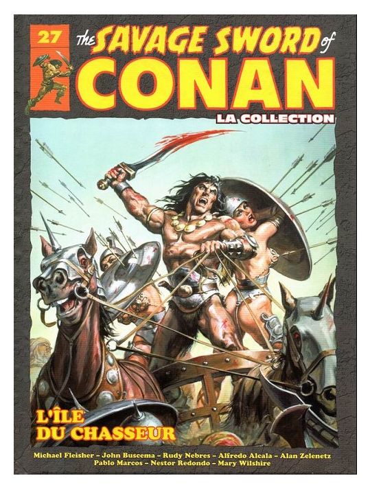 Savage Sword of Conan (The) - La Collection (Hachette) tome 27 - L'ile du chasseur (éd. 2018) main product photo