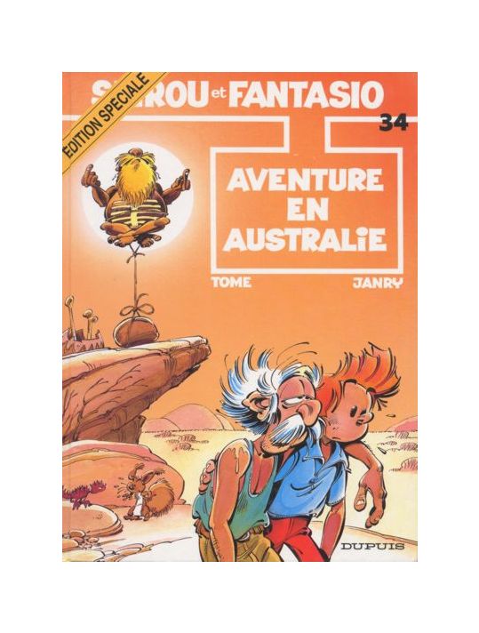 Spirou et Fantasio tome 34 - Aventure en Australie main product photo