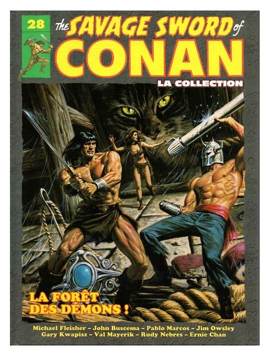 Savage Sword of Conan (The) - La Collection (Hachette) tome 28 - La forêt des démons (éd. 2018) main product photo