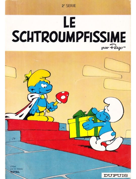 Schtroumpfs (Les) tome 2 - Le Schtroumpfissime (éd. 1972) main product photo