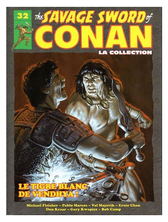 Savage Sword of Conan (The) - La Collection (Hachette) tome 32 - Le tigre blanc de vendhya ! (éd. 2018) main product photo