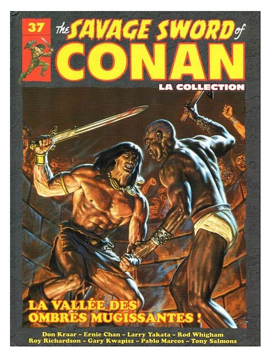 Savage Sword of Conan (The) - La Collection (Hachette) tome 37 - La vallée des ombres mugissantes ! (éd. 2019) main product photo