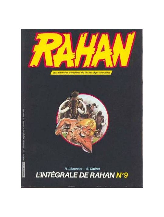 Rahan (Intégrale - Vaillant) tome 9 main product photo