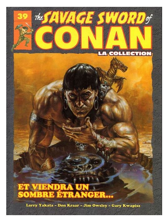 Savage Sword of Conan (The) - La Collection (Hachette) tome 39 - Et viendra un sombre étranger... (éd. 2019) main product photo