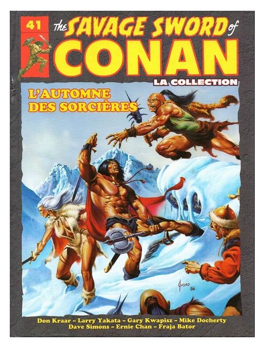 Savage Sword of Conan (The) - La Collection (Hachette) tome 41 - L'automne des sorcières (éd. 2019) main product photo