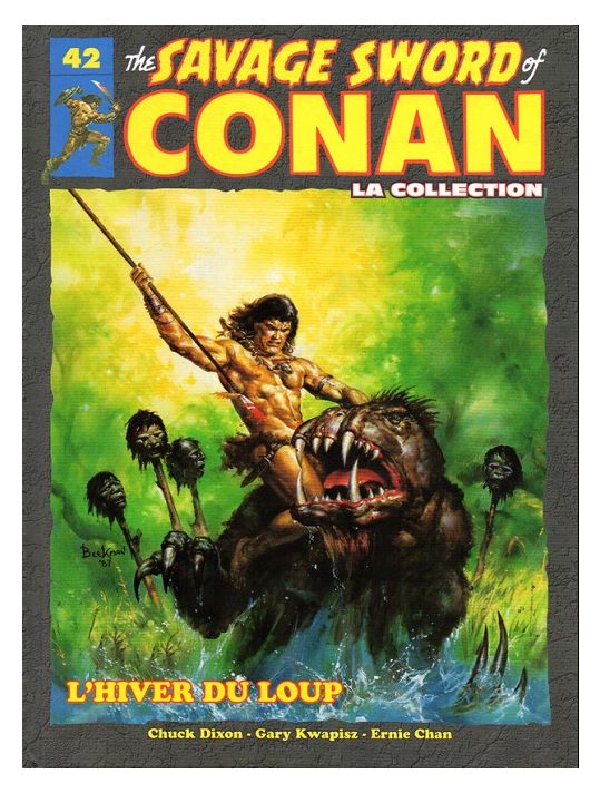 Savage Sword of Conan (The) - La Collection (Hachette) tome 42 - L'hiver du loup (éd. 2019) main product photo