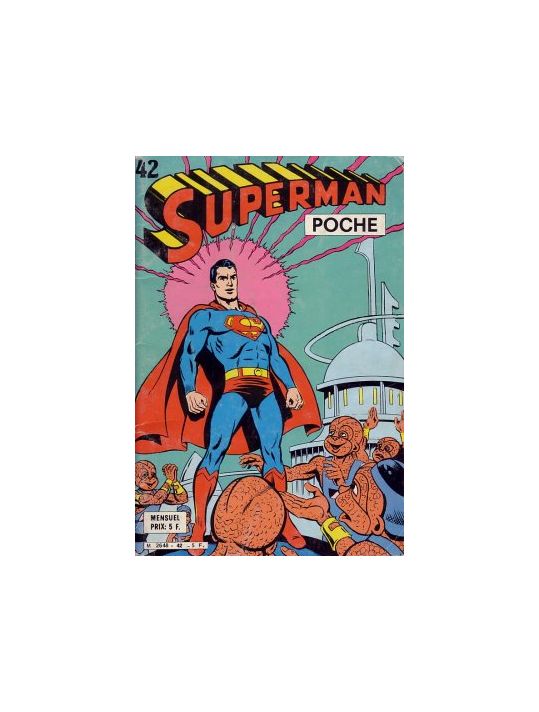 Superman (Poche) (Sagédition) tome 42 - L'ennemi aux multiples vies (éd. 1981) main product photo