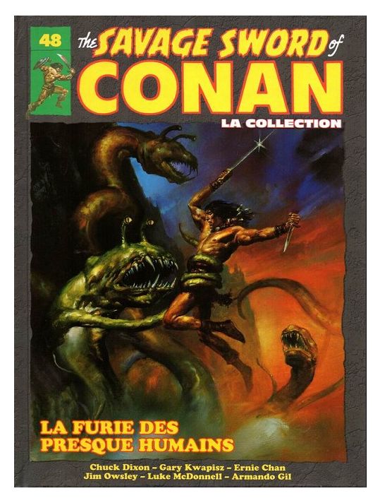 Savage Sword of Conan (The) - La Collection (Hachette) tome 48 - La furie des presque humains (éd. 2019) main product photo