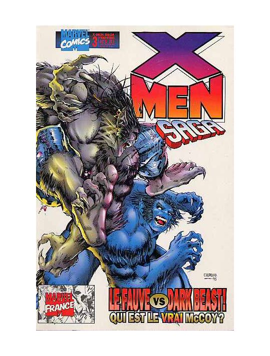 X-Men Saga (Marvel France) tome 3 - Le Fauve vs Dark Beast ! (éd. 1997) main product photo