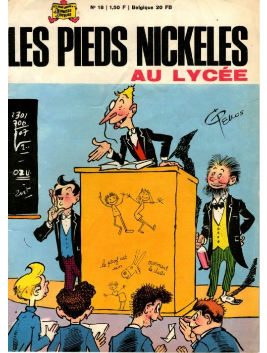 Les Pieds Nickelés (3e série) (1946-1988) tome 18 - Les Pieds Nickelés au lycée main product photo