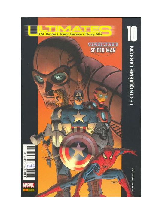 Ultimates tome 10 - Ultimate Six : Le cinquième larron (éd. 2004) main product photo