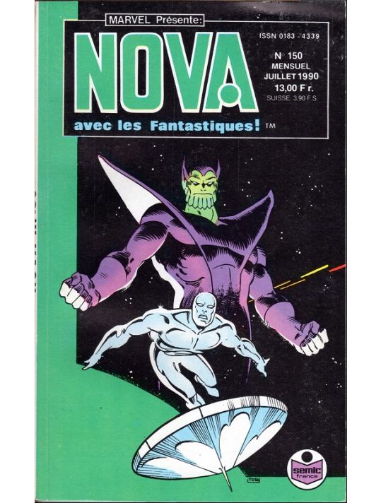 Nova (LUG - Semic) tome 150 - Nova 150 (éd. 1990) main product photo