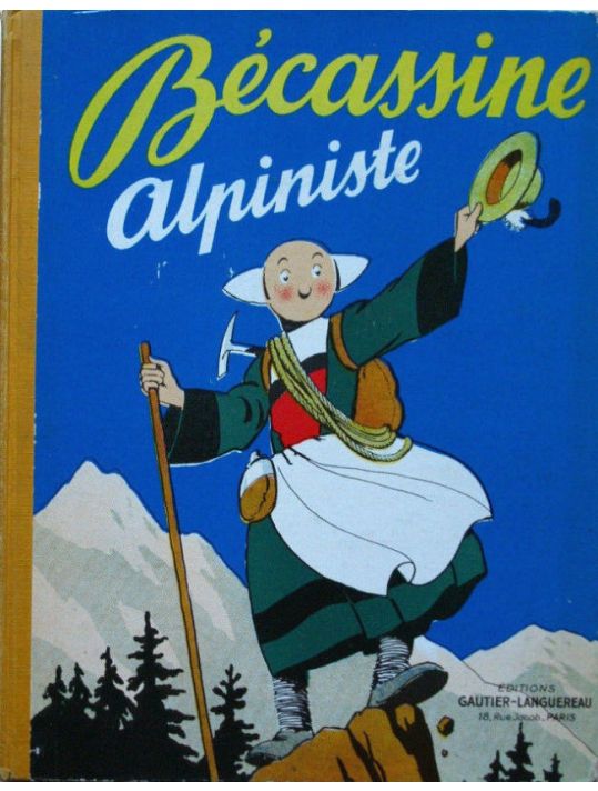 Bécassine tome 10 - Bécassine alpiniste (éd. 1954) main product photo