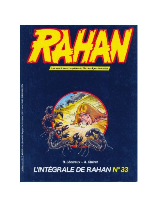 Rahan (Intégrale - Vaillant) tome 33 main product photo