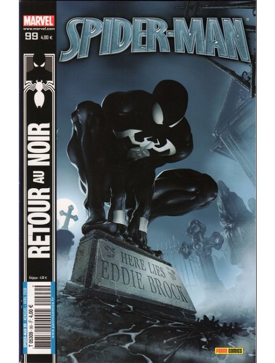 Spider-Man (2e série) tome 99 - La dernière tentation d'eddie brock (éd. 2008) main product photo